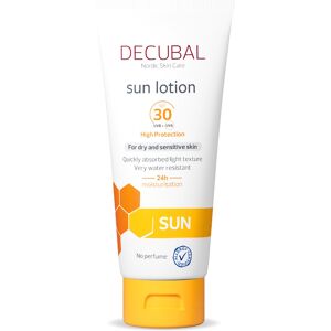 Decubal Solcreme SPF30 - Bredspektret UV Beskyttelse - 180ml Decubal Solcreme SPF30 - Bredspektret UV Beskyttelse - 180ml