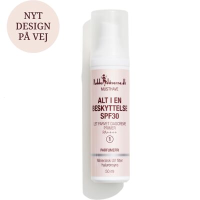 Ansigtscreme SPF 30 - Følsom hud - Makeup-primer Ansigtscreme SPF 30 - Følsom hud - Makeup-primer