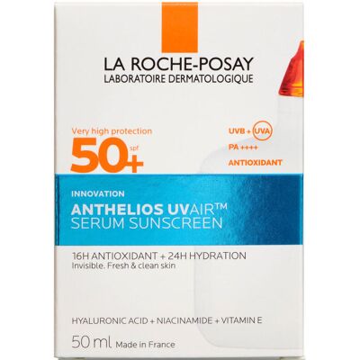 La Roche-Posay Anthelios Uvair Serum Sunscreen SPF 50+ 50 ml La Roche-Posay Anthelios Uvair Serum Sunscreen SPF 50+ 50 ml