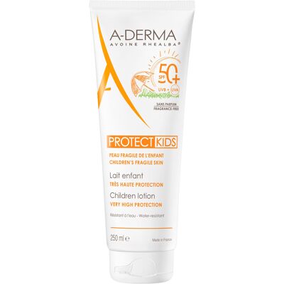 A-Derma Protect Kids Lotion SPF 50+ 250 ml A-Derma Protect Kids Lotion SPF 50+ 250 ml