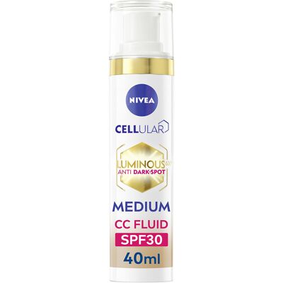 NIVEA SK30 - Mellem - Anti Dark-Spot CC Fluid - Ansigtscreme NIVEA SK30 - Mellem - Anti Dark-Spot CC Fluid - Ansigtscreme
