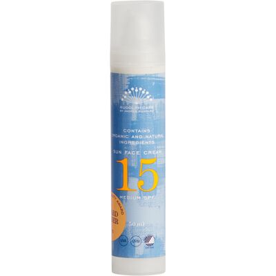 Rudolph Care Solcreme til Ansigt SPF 15 - Organisk, Fugtgivende, Beskyttende - Ansigtspleje Rudolph Care Solcreme til Ansigt SPF 15 - Organisk, Fugtgivende, Beskyttende - Ansigtspleje