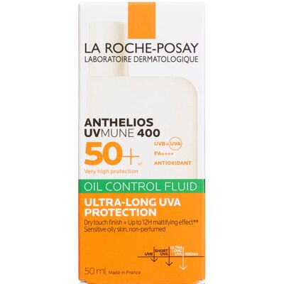 La Roche-Posay Anthelios Uvmune 400 Oil Control Fluide SPF 50+ 50 ml La Roche-Posay Anthelios Uvmune 400 Oil Control Fluide SPF 50+ 50 ml