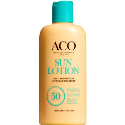 ACO Solcreme SPF 50 - Til følsom hud ACO Solcreme SPF 50 - Til følsom hud