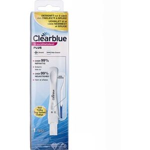 Clearblue Plus Graviditetstest Medicinsk udstyr 1 stk - Graviditetstests