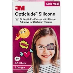 3M Opticlude Skeleplaster Maxi Pige Medicinsk udstyr 50 stk.