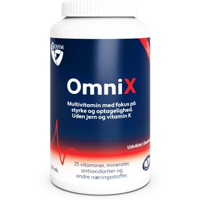 Biosym Omnix Multivitamin Kosttilskud 160 stk Biosym Omnix Multivitamin Kosttilskud 160 stk