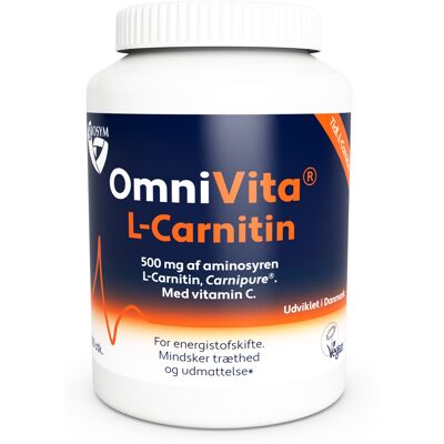 Biosym OmniVita L-Carnitin Kosttilskud 100 stk Biosym OmniVita L-Carnitin Kosttilskud 100 stk