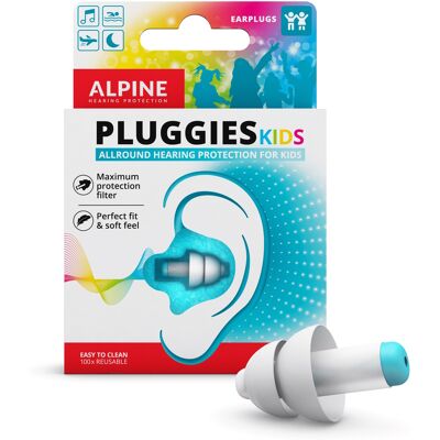 Alpine Pluggies Kids Ørepropper 1 par Alpine Pluggies Kids Ørepropper 1 par