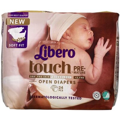 Libero Touch Prematurbleer - Åndbare & Bløde Libero Touch Prematurbleer - Åndbare & Bløde