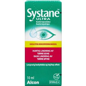 Systane ultra u/konservering Medicinsk udstyr 10 ml