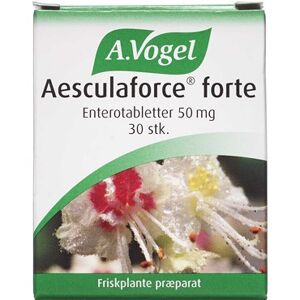 Aesculaforce Forte Tabletter Naturlægemiddel 30 stk A. Vogel