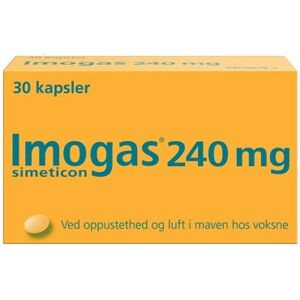 Mcneil denmark Imogas 240 mg 30 stk Kapsler, bløde