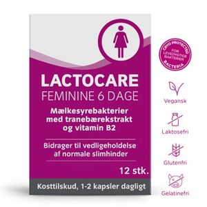 Lactocare Feminine 6 dage Kosttilskud 12 stk