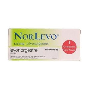 Paranova danmark NorLevo 1,5 mg (Håndkøb, apoteksforbeholdt) 1 stk Tabletter