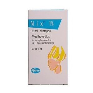 Nix 1% (Håndkøb, apoteksforbeholdt) 59 ml Shampoo