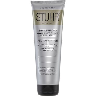 STUHR Wax & Styling wash out Shampoo for Men 250 ml STUHR Wax & Styling wash out Shampoo for Men 250 ml