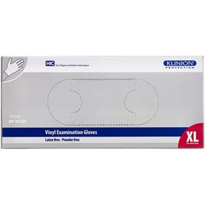 Klinion Protection Vinylhandske Pudderfri Str. XL Medicinsk udstyr 100 stk