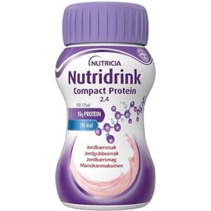 Nutridrink comp. pro. jordbær 4 x 125 ml