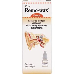 Remo-wax øredråber Medicinsk udstyr 10 ml Remo - wax