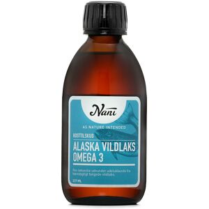 Nani Alaska Vildlaks Omega 3 - Fiskolie - 237ml - Naturlig & Bæredygtig Nani Alaska Vildlaks Omega 3 - Fiskolie - 237ml - Naturlig & Bæredygtig