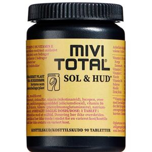 Mivitotal Mivi Total Sol & Hud Kosttilskud 90 stk