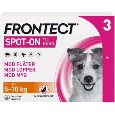 Frontect - 5-10 kg - 67.6+504.8 mg - Spot-on løsning Frontect - 5-10 kg - 67.6+504.8 mg - Spot-on løsning