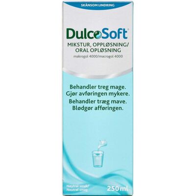 DulcoSoft Oral opløsning med Macrogol 4000 - Medicinsk udstyr DulcoSoft Oral opløsning med Macrogol 4000 - Medicinsk udstyr