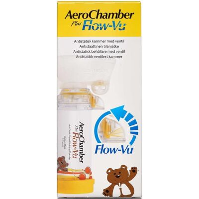 Chiesi Farmaceutici Aerochamber Plus Flow-Vu Medium - Medicinsk Udstyr Chiesi Farmaceutici Aerochamber Plus Flow-Vu Medium - Medicinsk Udstyr