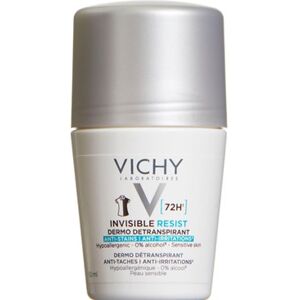 Vichy Invisible Protect 72H Anti-Stain 50 ml - Antiperspirant - Deodorant - Deo roll-on - Hudpleje