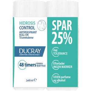 Ducray Hidrosis Roll-on - Antiperspirant - Deodorant - Hudpleje Ducray Hidrosis Roll-on - Antiperspirant - Deodorant - Hudpleje