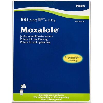 Moxalole 100 brev Pulver til oral opløsning Moxalole 100 brev Pulver til oral opløsning
