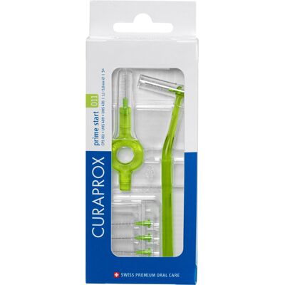 Curaprox Lime Green Interdental Starter Kit - Interdentalbørster Curaprox Lime Green Interdental Starter Kit - Interdentalbørster