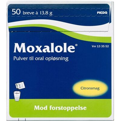 Moxalole 50 brev Pulver til oral opløsning Moxalole 50 brev Pulver til oral opløsning
