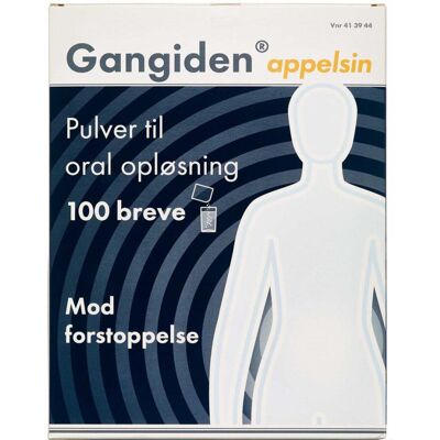 Gangiden 100 stk Pulver til oral opløsning Gangiden 100 stk Pulver til oral opløsning