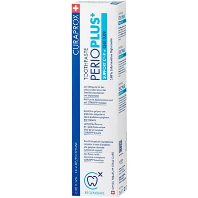 Curaprox Perio Plus Support Tandpasta - Tandkød & Karies Curaprox Perio Plus Support Tandpasta - Tandkød & Karies