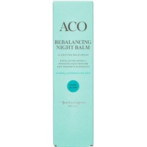 ACO Pure Glow Rebalancing Night Balm 50 ml - Ansigtscreme - Hudpleje