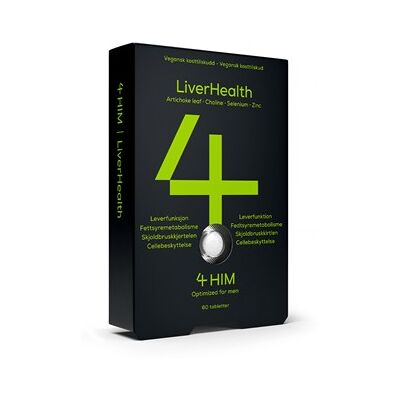 4Him & Her - LiverHealth - 60 kapsler - Vegansk kosttilskud 4Him & Her - LiverHealth - 60 kapsler - Vegansk kosttilskud