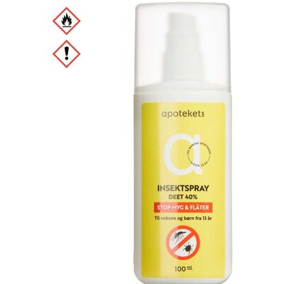 Apotekets Insekt Spray DEET 40% Apotekets Insekt Spray DEET 40%