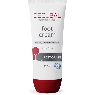 Decubal Fodcreme - Fugtighedsbevarende fodpleje - 100ml Decubal Fodcreme - Fugtighedsbevarende fodpleje - 100ml