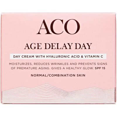 ACO Age Delay Day Cream Normal Hud - Dagcreme ACO Age Delay Day Cream Normal Hud - Dagcreme