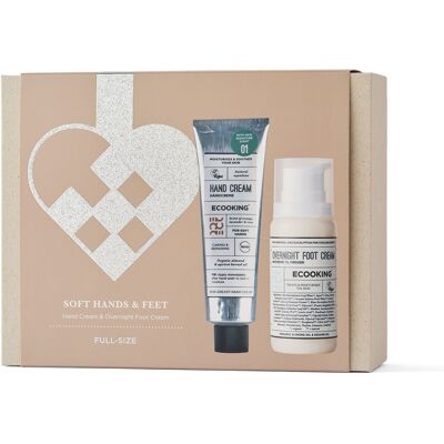ECOOKING Soft Hands & Feet Hydrating Hand & Foot Cream Set gaveæske 75 ml + 100 ml ECOOKING Soft Hands & Feet Hydrating Hand & Foot Cream Set gaveæske 75 ml + 100 ml