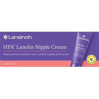 Lansinoh HPA Lanolin Brystvortecreme - Lindring ved Amning Lansinoh HPA Lanolin Brystvortecreme - Lindring ved Amning