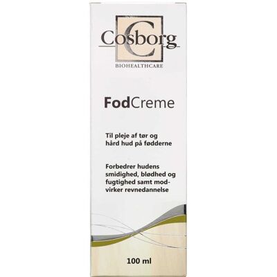 Cosborg Fodcreme - Fugtighed & Sårforebyggelse - Fodpleje Cosborg Fodcreme - Fugtighed & Sårforebyggelse - Fodpleje