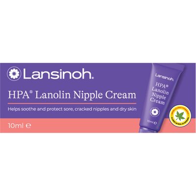 Lansinoh Brystcreme 10ml - Amning & Hudpleje Lansinoh Brystcreme 10ml - Amning & Hudpleje