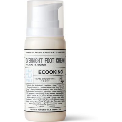 Ecooking Fodcreme - Fugtigheds- og eksfolierende natbehandling Ecooking Fodcreme - Fugtigheds- og eksfolierende natbehandling