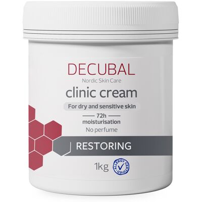 Decubal Klinisk Creme Påfyldning 1 kg - Kropslotion - Hudpleje Decubal Klinisk Creme Påfyldning 1 kg - Kropslotion - Hudpleje