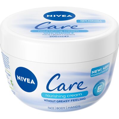Nivea - Plejende Nærende 200ml Uden farve - Creme Nivea - Plejende Nærende 200ml Uden farve - Creme