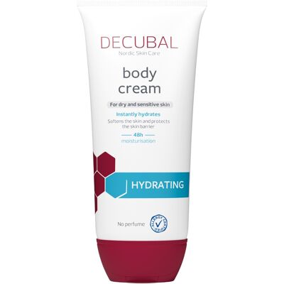 Decubal Fugtighedscreme til kroppen - Følsom Hud - 200ml Decubal Fugtighedscreme til kroppen - Følsom Hud - 200ml