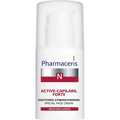 Pharmaceris N Active-Capilaril Forte - Rødme reduktion, Stærkere blodkar, Blid hudpleje Pharmaceris N Active-Capilaril Forte - Rødme reduktion, Stærkere blodkar, Blid hudpleje